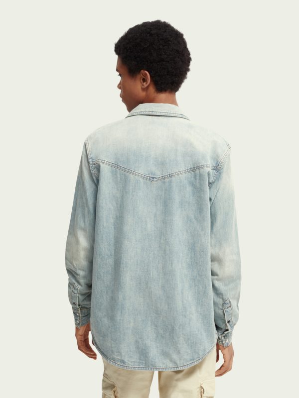 SCOTCH AND SODA Iconic regular-fit western shirt - Image 2
