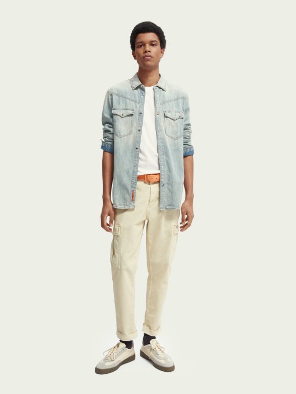 SCOTCH AND SODA Iconic regular-fit western shirt - Image 5
