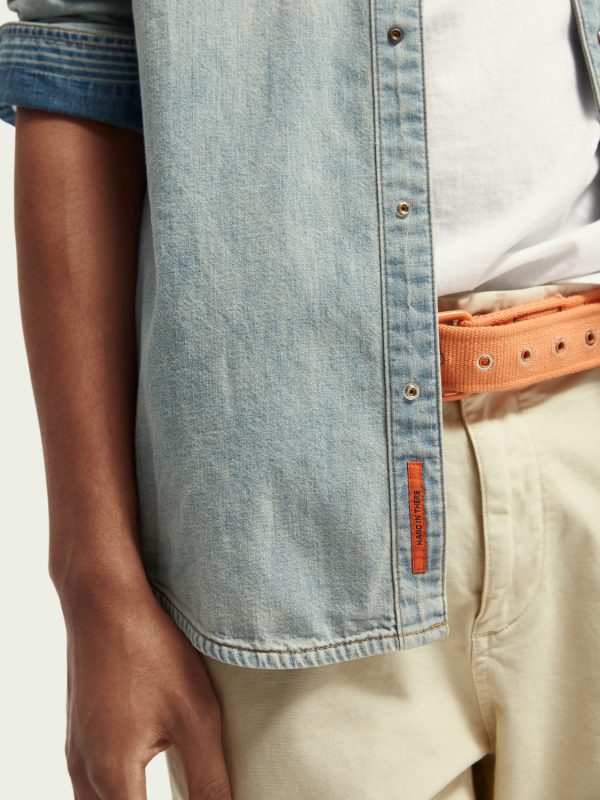 SCOTCH AND SODA Iconic regular-fit western shirt - Image 6