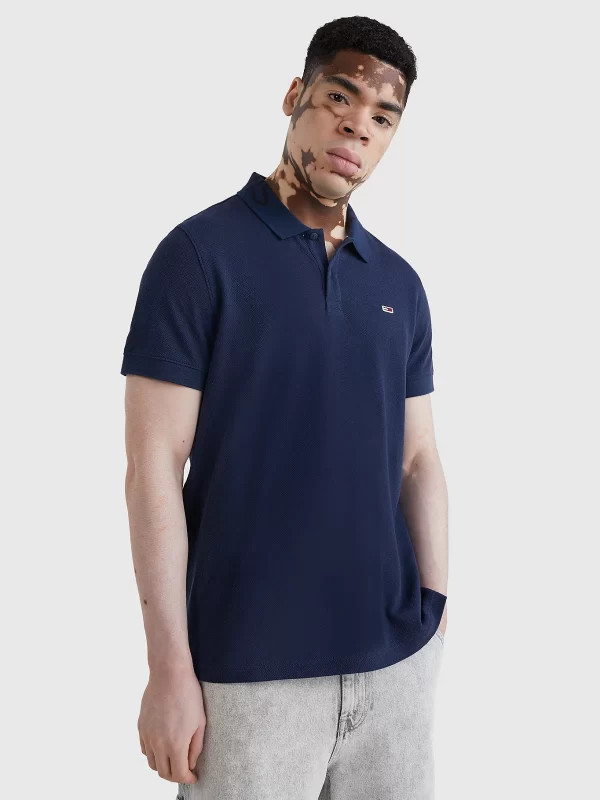TOMMY JEANS ORGANIC COTTON LOGO COLLAR POLO - Image 2