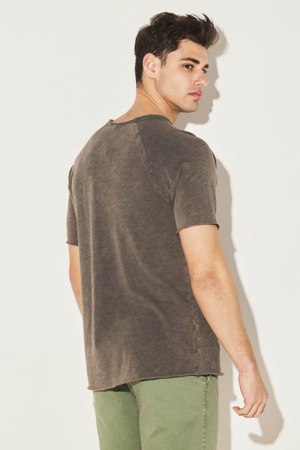 DIRTY LAUNDRY T-Shirt Ρεγκλάν Από Βαριά Φλάμα - Image 2